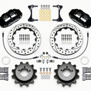 Wilwood Narrow Superlite 4R Rear Kit 12.88in Drilled 99-05 WRX / 99-07 Impreza