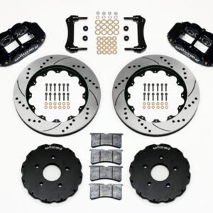 Wilwood Narrow Superlite 6R Front Hat Kit 14.00in Drilled 2005-up Corvette C6