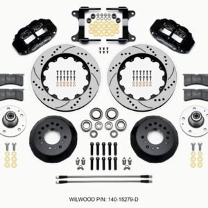 Wilwood Narrow Superlite 6R Front Hub Kit 14.00in Drilled 82-92 Camaro//Firebird