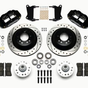 Wilwood Narrow Superlite 6R Front Hub & 1PC Rtr Kit 12.88in Drilled 67-69 Camaro 64-72 Nova Chevelle