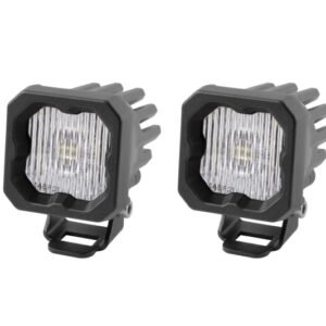 Diode Dynamics Stage Series C1 LED Pod - White SAE Fog Standard ABL (Pair)