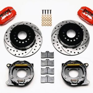 Wilwood Forged Dynalite P/S Park Brake Kit Drilled Red 93-97 Camaro/Firebird