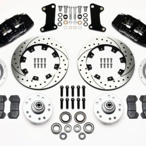 Wilwood Dynapro 6 Front Hub Kit 12.19in Drilled 67-69 Camaro (*Line Kit Needed*)