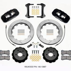 Wilwood AERO6 Front Hat Kit 15.00 15-23 Mustang w/Lines
