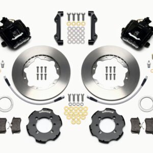 Wilwood Combination Parking Brake Rear Kit 11.00in 2012 Fiat 500 w/ Lines