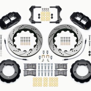 Wilwood Narrow Superlite 4R Front Hat Kit 14.00in Drilled 66-75 Ford Bronco Dana 30/44 w/Lines