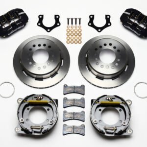 Wilwood Dynapro Low-Profile 11.00in P-Brake Kit Mopar/Dana 2.36in Off w/Snap Ring Bearing