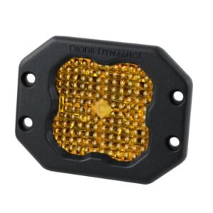 Diode Dynamics SS3 Sport ABL - Yellow Flood Flush (Single)