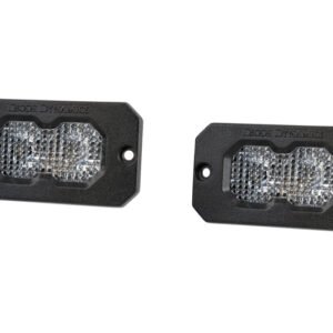 Diode Dynamics C2 2.0 Max White Flood Flush RBL (Pair)