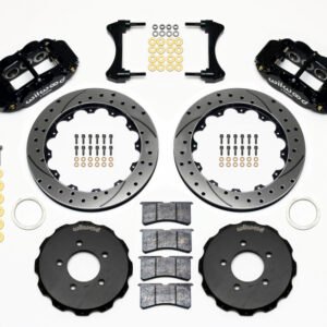 Wilwood Narrow Superlite 6R Front Hat Kit 12.88in Drilled 2006-Up Civic / CRZ