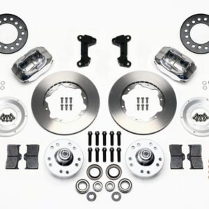 Wilwood Forged Dynalite Front Kit 11.00in Polished 74-80 Pinto/Mustang II Disc Spindle only
