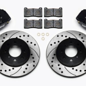 Wilwood DPHA Front Caliper & Rotor Kit Drilled Honda / Acura w/ 262mm OE Rotor