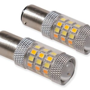 Diode Dynamics 1157 LED Bulb HP24 Dual-Color LED - Cool - White (Pair)