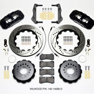 Wilwood AERO4 Rear Kit 14.25in Drilled 2014-Up Challenger w/Lines