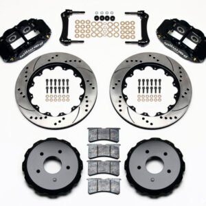 Wilwood Narrow Superlite 4R Rear Kit 14.00in Drilled 97-04 Corvette C5/Z06 05-13 C6