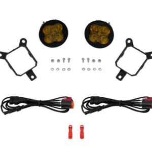 Diode Dynamics SS3 SAE Type Y Fog Light Kit - Yellow SAE Fog