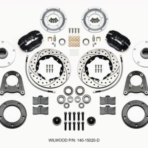 Wilwood Forged Dynalite-M Front Kit 10.75in Drilled 1950-1955 MG-TD/TF