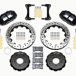 Wilwood Narrow Superlite 4R Front Hat Kit 12.88in Drill 2007-Up Jeep Wrangler