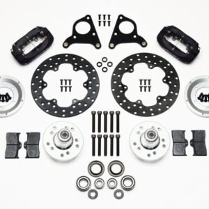 Wilwood Forged Dynalite Front Drag Kit Drilled Rotor CPD 73-80 A E B All F w/Disc