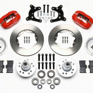 Wilwood Forged Dynalite Front Kit 11.00in Red 62-72 CDP A Body - 9in Drum
