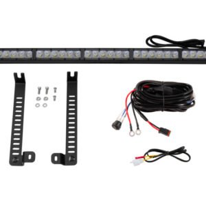 Diode Dynamics 14-19 Toyota 4Runner SS30 (Single) Stealth Lightbar Kit - White Driving