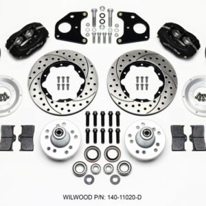 Wilwood Forged Dynalite Front Kit 11.00in Drilled 62-72 CDP B & E Body-Drum