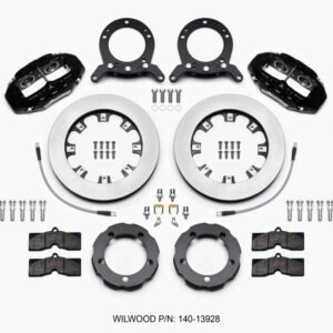 Wilwood D8 Front Hat Kit 12.19in Rotor 76-77 Ford Bronco Dana 44 w/Lines