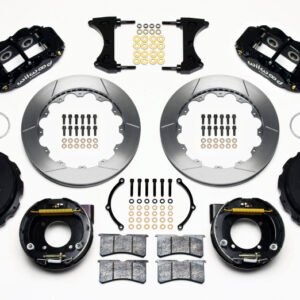 Wilwood Narrow Superlite 4R Rear P-Brk Kit 12.88in Chevy 12 Bolt w/ C-Clips