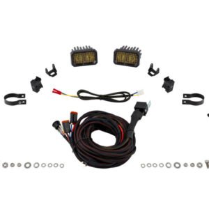 Diode Dynamics Stage Series 1 3/4 In Roll Bar Chase Light Kit SSC2 Sport - Yellow (Pair)