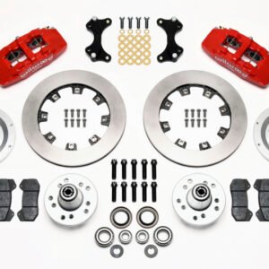 Wilwood Dynapro 6 Front Hub Kit 12.19in Red WWE ProSpindle