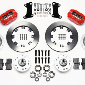 Wilwood Dynapro Dust-Boot Front Kit 12.19in Red 67-69 Camaro 64-72 Nova Chevelle