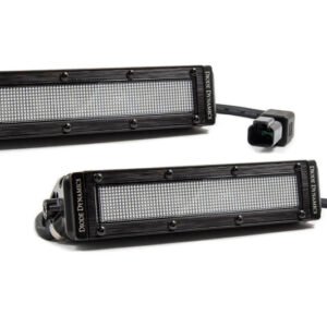 Diode Dynamics 6 In LED Light Bar Single Row Straight SS6 - White Flood Light Bar (Pair)