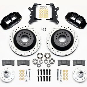 Wilwood Narrow Superlite 6R Front Hub & 1PC Rtr Kit 12.88in Drilled 60-68 Ford / Mercury Full Size