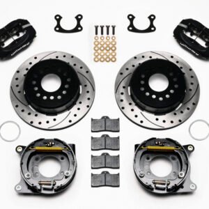 Wilwood Forged Dynalite P/S Park Brake Kit Drilled Small Ford 2.50in Offset