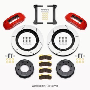 Wilwood TX6R Front Kit 16.00in Red 1999-2010 GM H2 Truck/SUV 2500