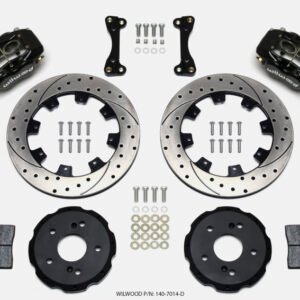 Wilwood Forged Dynalite Front Hat Kit 12.19in Drilled 02-06 Acura RSX-5 Lug