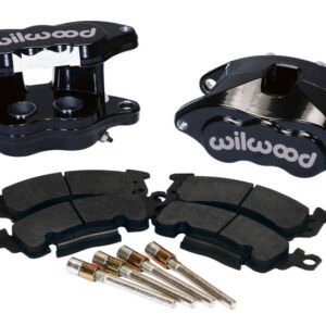 Wilwood D52 Rear Caliper Kit - Black Powder 1.25 / 1.25in Piston 1.28in Rotor