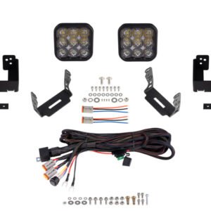 Diode Dynamics Jeep JK SS5 CrossLink Bumper Lightbar Kit Sport Driving