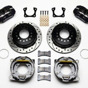 Wilwood Dynapro Low-Profile 11.00in P-Brake Kit Drilled 58-64 Olds/Pontiac Ends 2.81in Offset