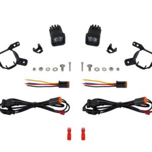 Diode Dynamics LED SSC1 Type G3M Fog Light Bracket Kit - White