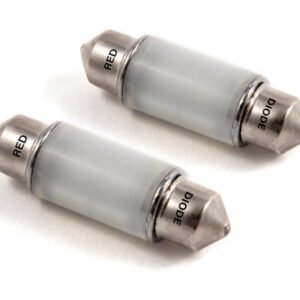 Diode Dynamics 36mm HP6 LED - Red (Pair)