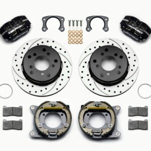 Wilwood Dynapro Lug Mount P/S Park Brake Kit Drilled Big Ford New 2.38in Off Bronco 5 x 5.50