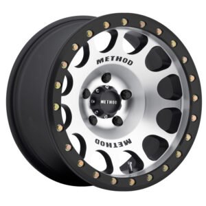 Method MR105 Beadlock 17x9 -38mm Offset 6x5.5 108mm CB Machined w/Matte Black Ring Wheel
