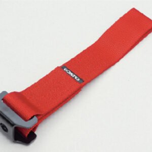Cusco Universal 7715lbs Tow Strap - Red (420mm L x 50mm W)