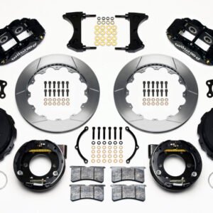 Wilwood Narrow Superlite 4R Rear P-Brk Kit 12.88in Small Ford 2.50in Offset