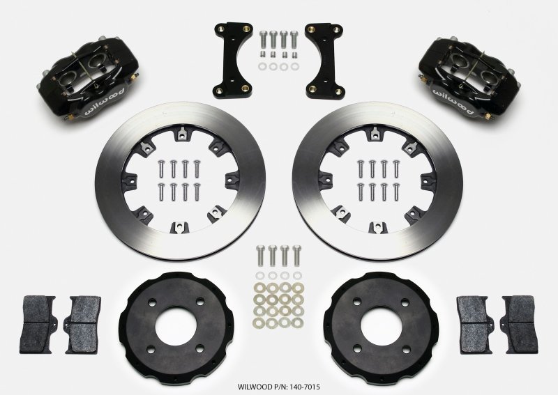 Wilwood Forged Dynalite Front Hat Kit 12.19in 2002 Mitsubishi Lancer
