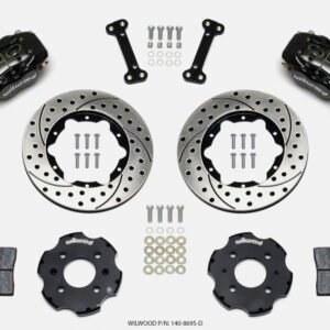 Wilwood Forged Dynalite Front Hat Kit 11.00in Drilled Integra/Civic w/Fac.240mm Rtr