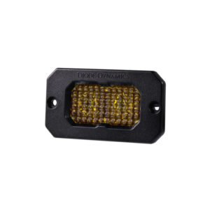 Diode Dynamics Stage Series 2 In LED Pod Pro - Yellow Flood Flush ABL Each