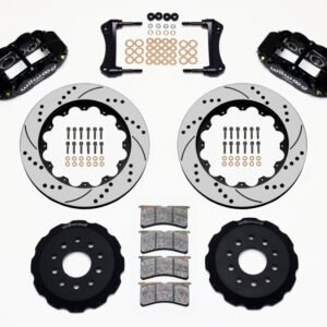 Wilwood Narrow Superlite 6R Front Hat Kit 14.00in Drilled 88-93 Corvette C4