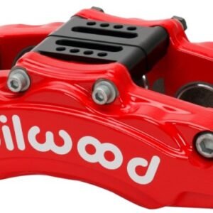 Wilwood Caliper - AT6 Lug Mount Red 1.75in/1.38in/1.38in Piston .75in Rotor - Left Side